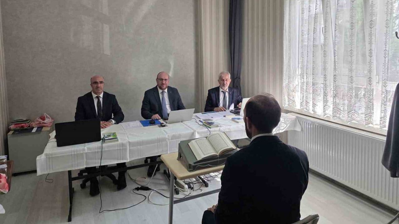 Kutsal topraklarda görev alacaklar Afyonkarahisar'da mülakattan geçti