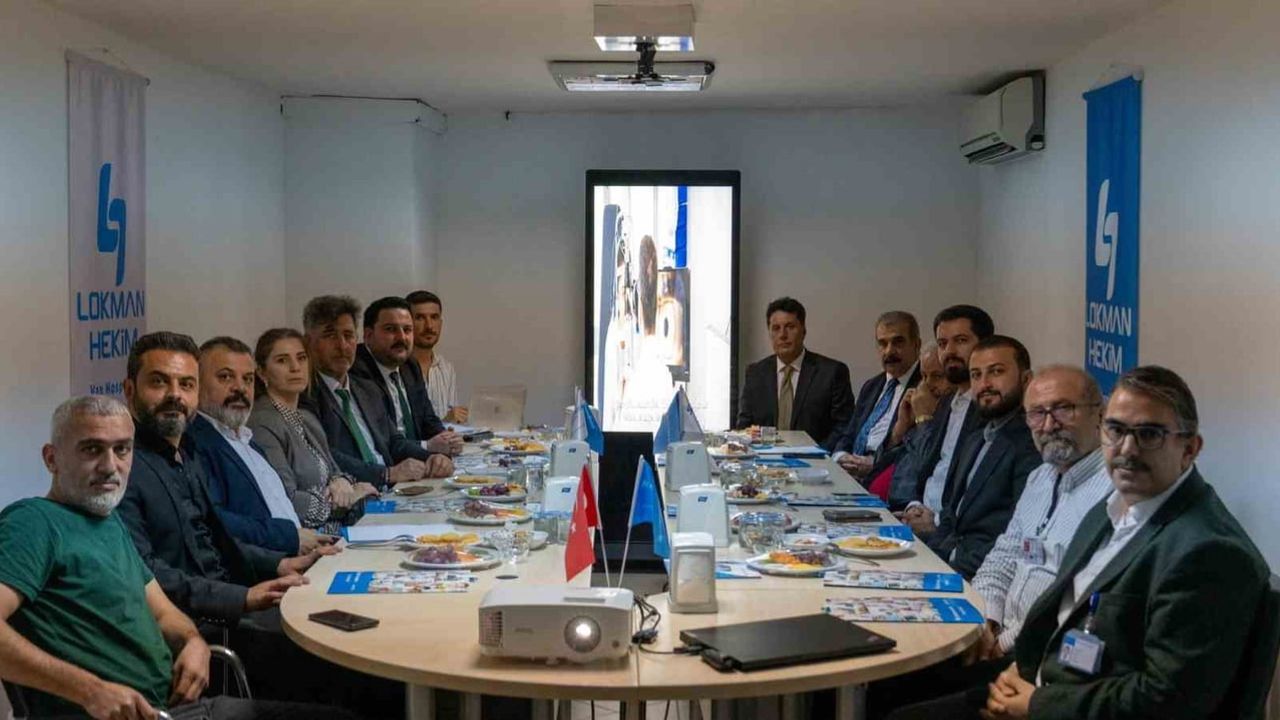 Kuzey Irak heyeti Lokman Hekim Van Hastanesini sağlık turizmi için inceledi