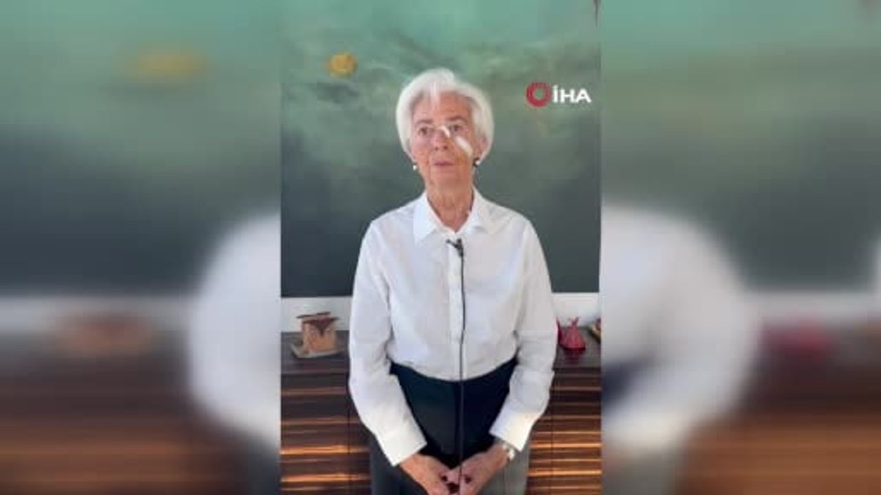 Lagarde ECB başkanlığından 7 şubat 2027'de ayrılacağını açıkladı