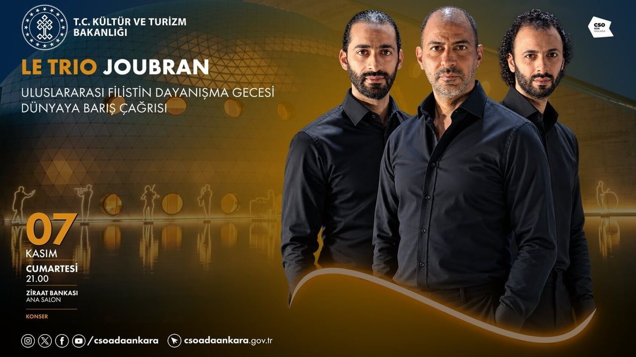 Le Trio Joubran üç şehirde udun çağdaş sesiyle sahnede
