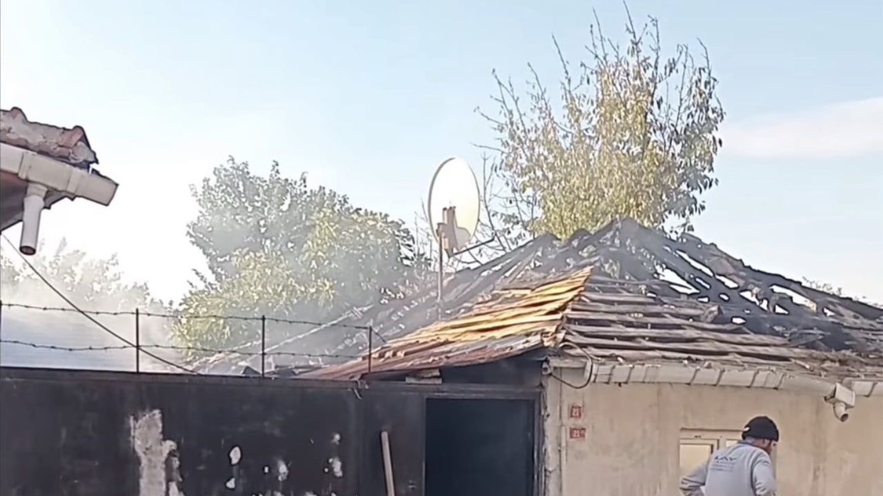 Lüleburgaz’da komşuların müdahalesiyle söndürülen çamaşır makinesi yangını
