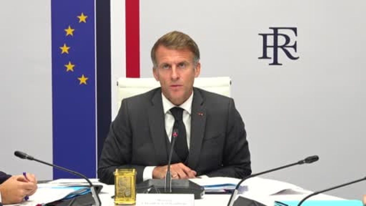 Macron: cumhuriyete dönük organize eylemler ve güvenlik eksikleri