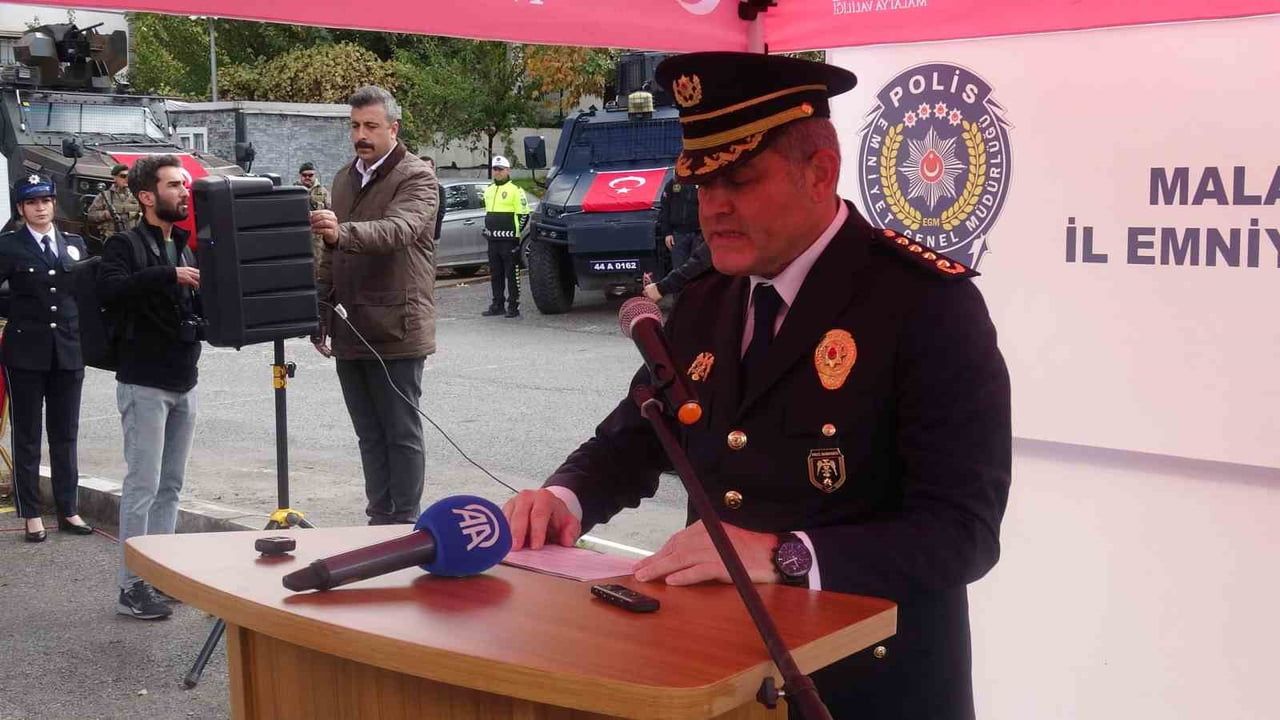 Malatya emniyetine 16 yeni araçla güç takviyesi