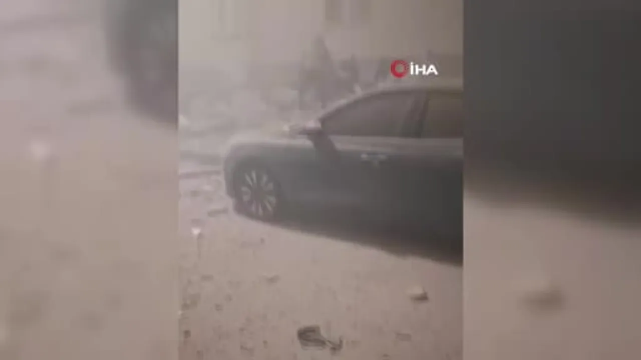 Maltepe'de 6 katlı binanın çökmesi sonrası tahliye çalışmaları sürüyor