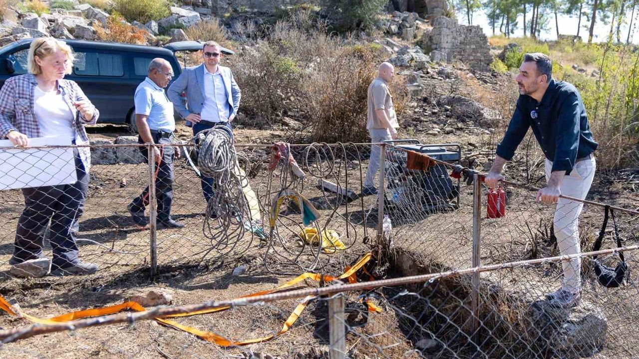Manavgat, Lyrbe kazılarını lojistik ve saha personeliyle güçlendiriyor