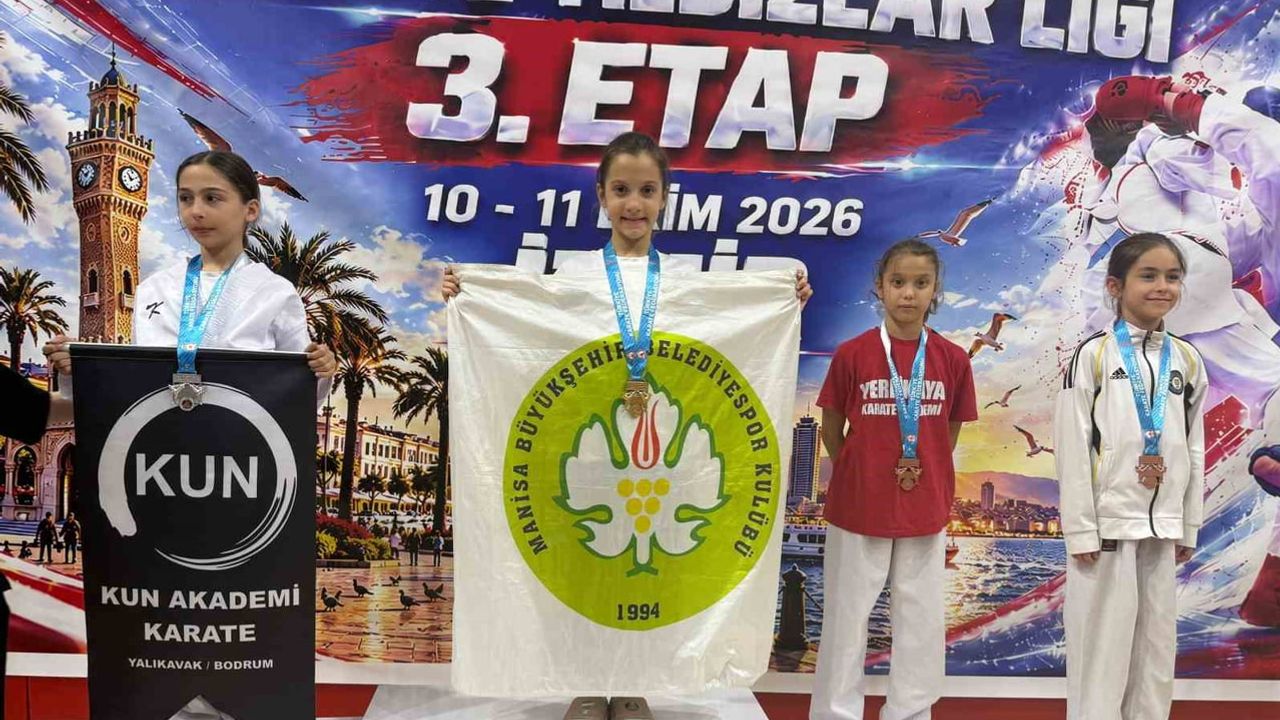 Manisa BBSK 63 madalyayla ege bölge şampiyonu oldu