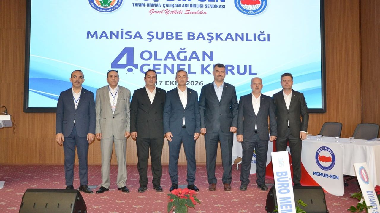 Manisa'da TOÇ Bir-Sen yeniden seçilen yönetimle büyüme ve hizmet odaklı hedefler açıkladı