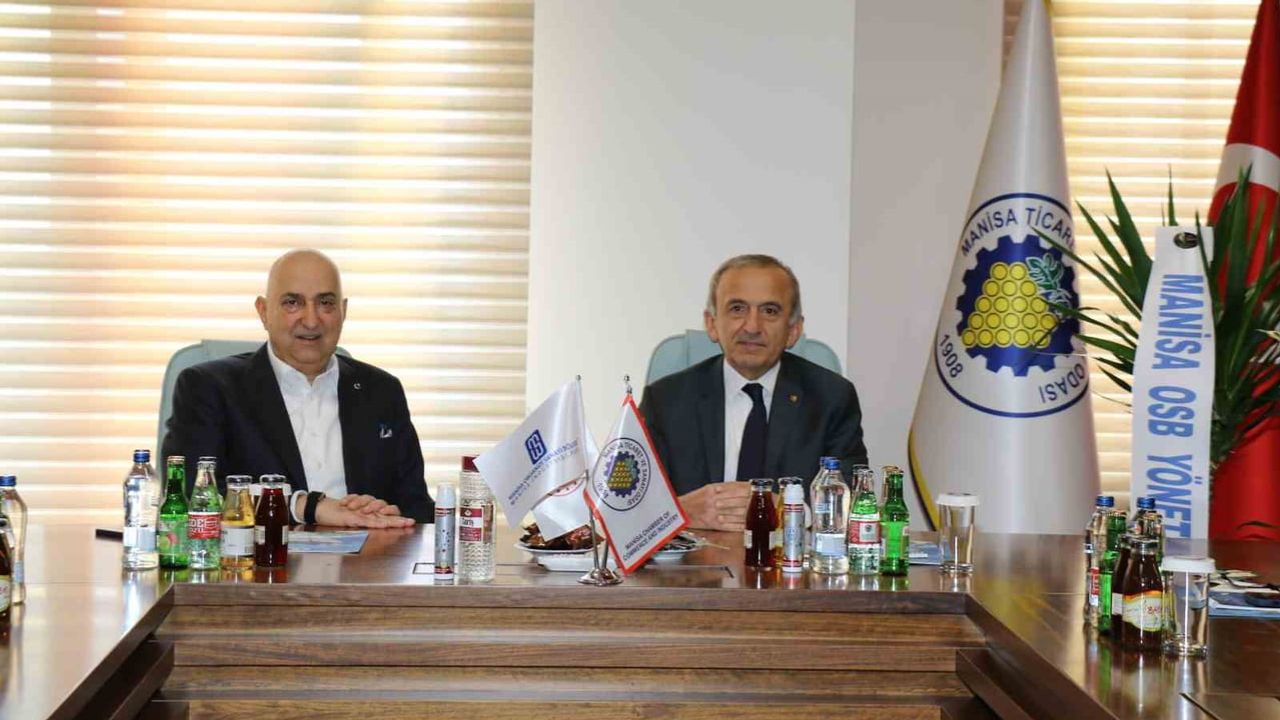 Manisa'da TSO ve MOSB yönetimleri ortak hedefte buluştu