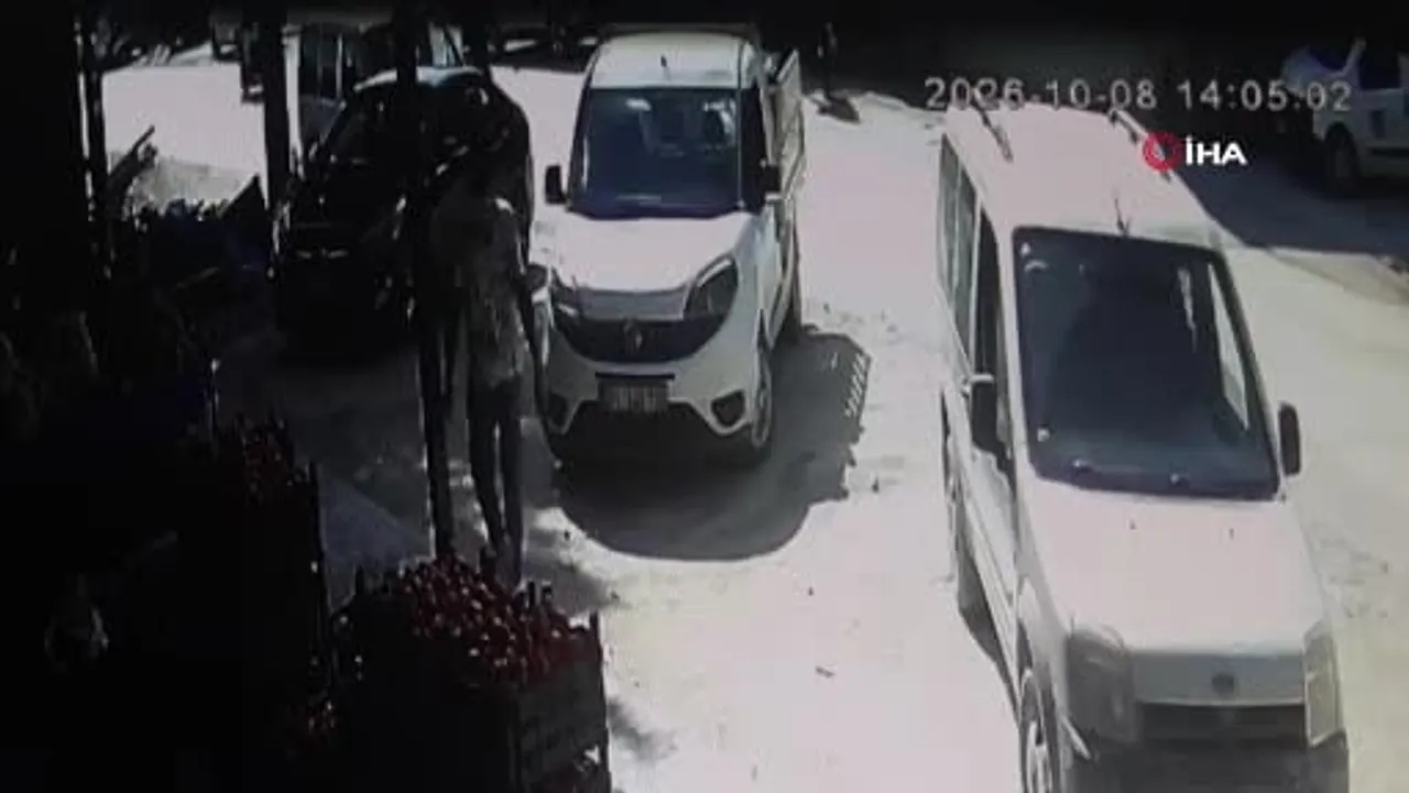 Markette unutulan araç çalındı; kaza sonrası polis kısa sürede buldu