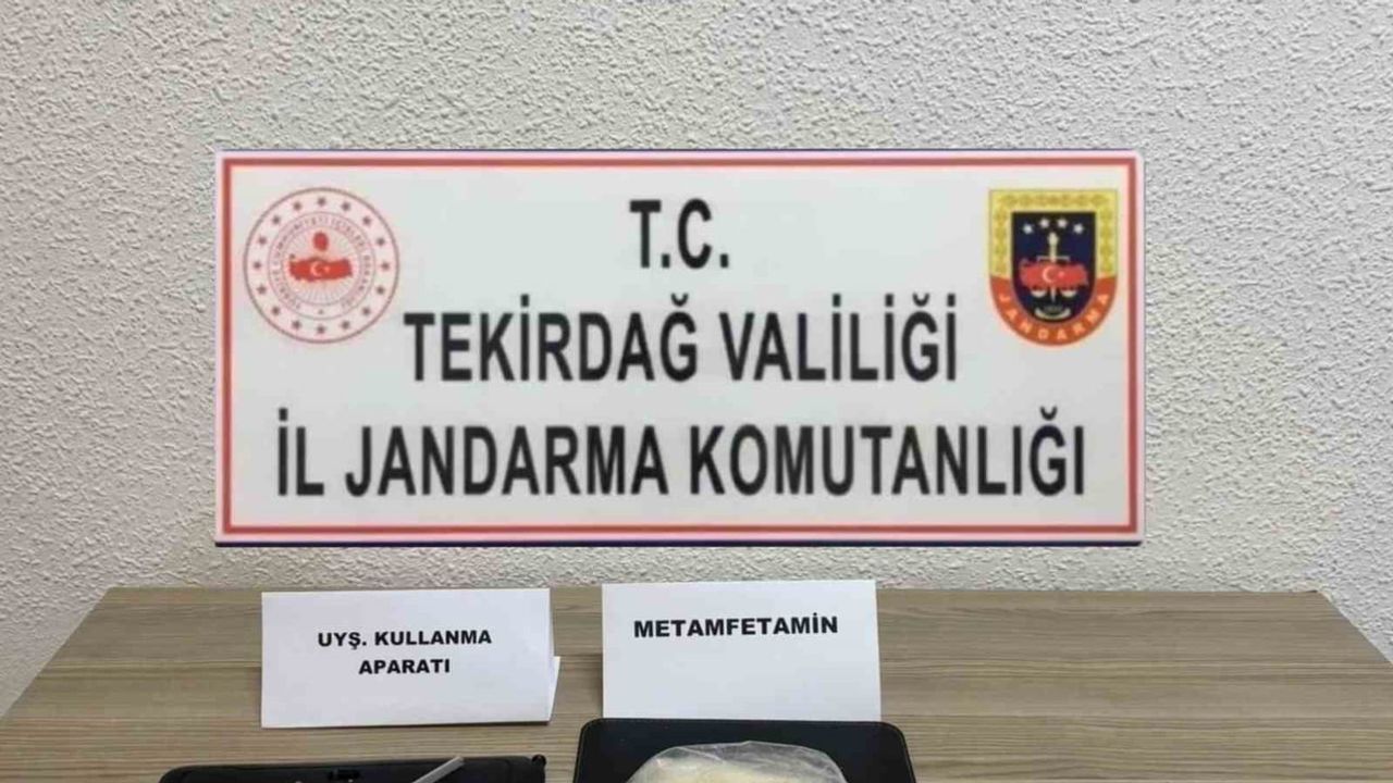 Marmaraereğlisi'nde takip sonucu yakalandılar: 80 gram metamfetaminle 2 tutuklu