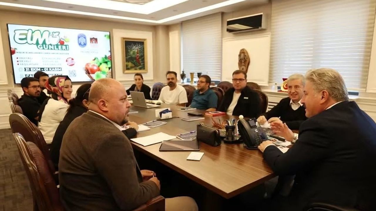 Melikgazi’de elma günleri çarşı Melikgazi’de kışlık elmaları tanıtacak