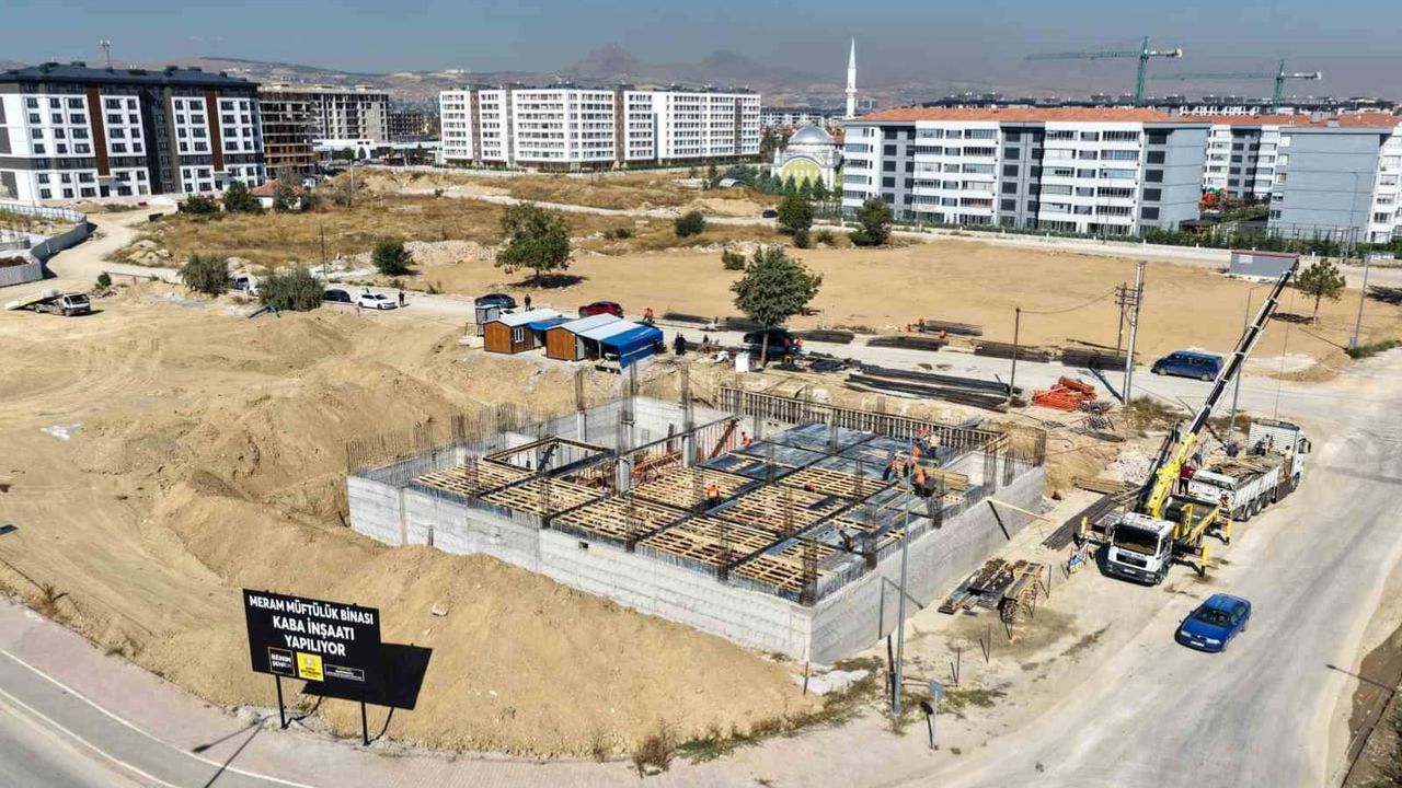 Meram’a yeni kamu merkezi: müftülük binası bölgenin hizmet odağını güçlendiriyor