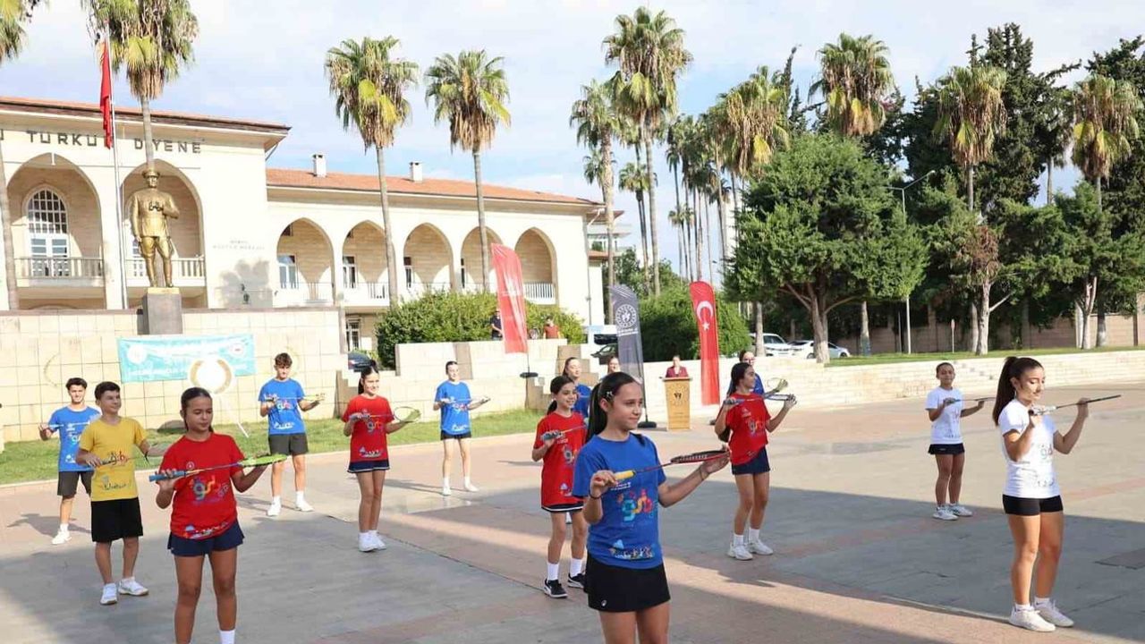 Mersin'de amatör spor haftası coşkuyla başladı