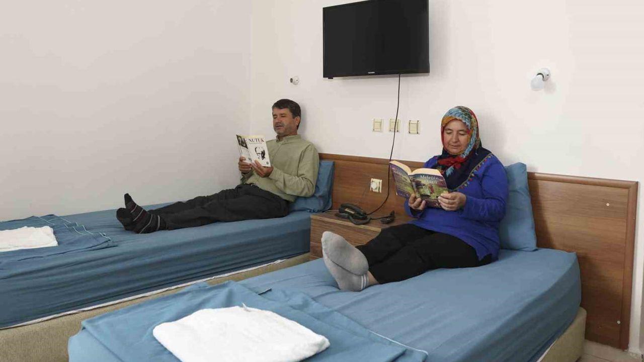 Mersin'de hastalara ev sıcaklığı sunan refakatçi evi 6 bin 500 kişiyi misafir etti