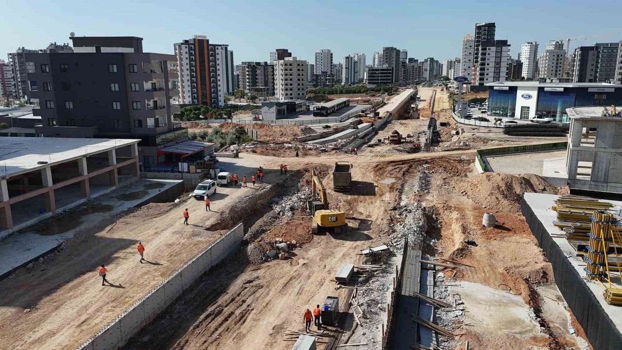Mezitli’de bin 720 metrelik katlı kavşak projesi ulaşımı hızlandırmayı hedefliyor