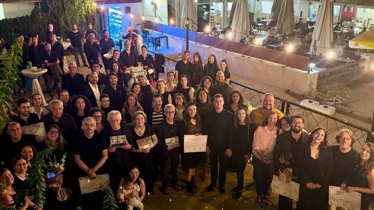 Mimarlıkta yarım asır emek: Bodrum'da plaket töreni
