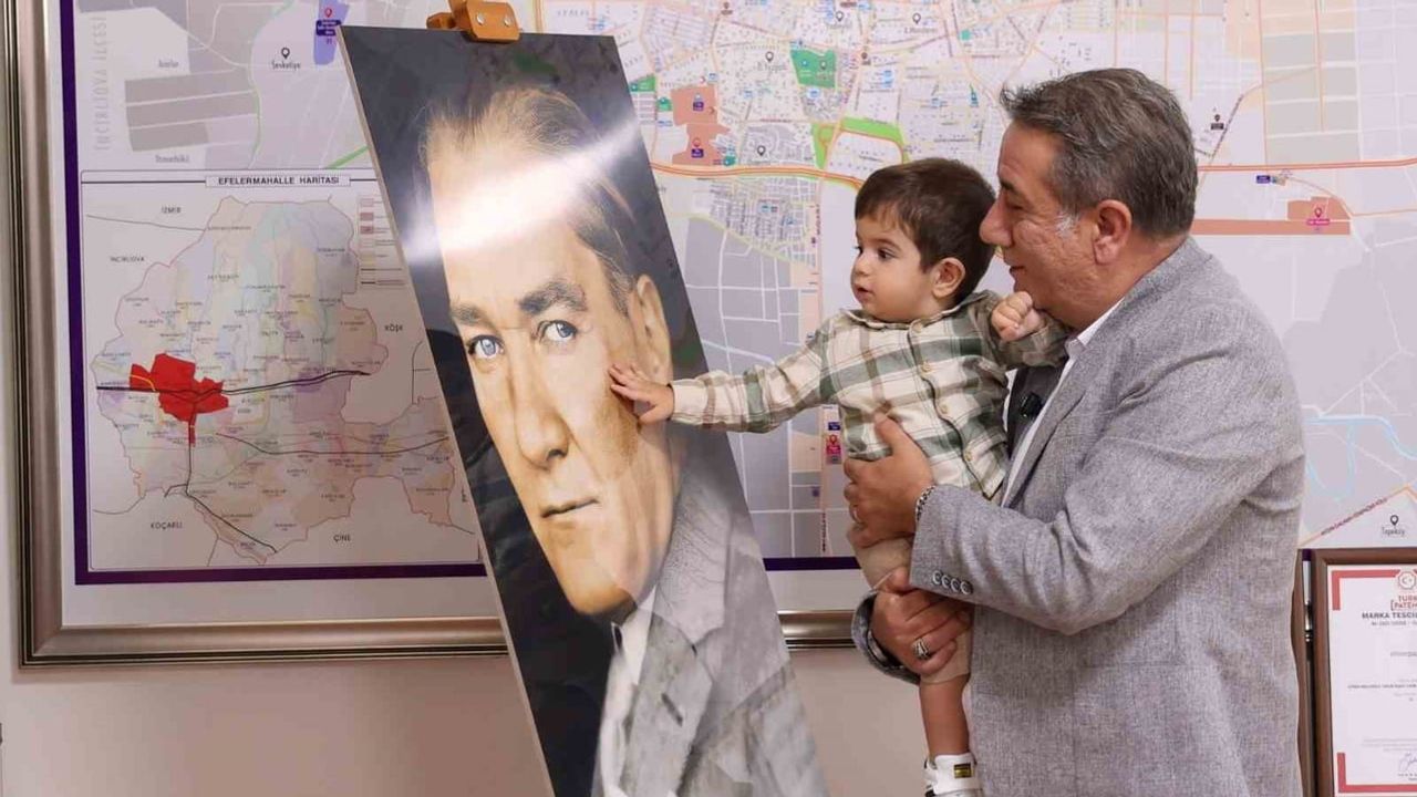 Minik Teoman'la Efeler'de umut dolu buluşma