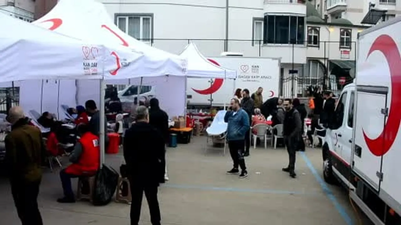 Minik teşvikçiler sayesinde 156 ünite kan bağışı gerçekleştirildi