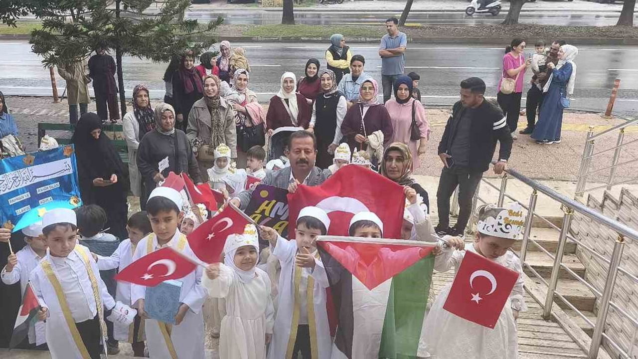 miniklerle bed-i besmeleyle başlayan Kur'an yolculuğu
