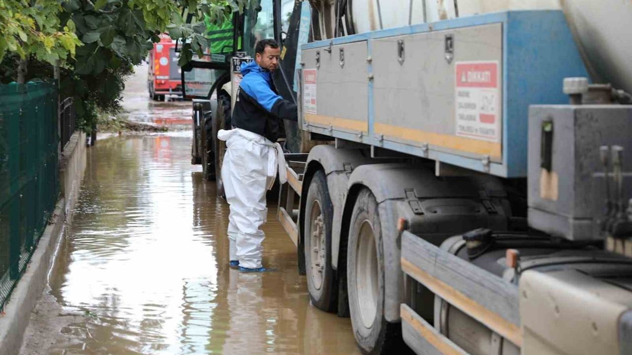 Mudanya Esence'de su baskınlarına 78 kişilik ekiple müdahale sürüyor