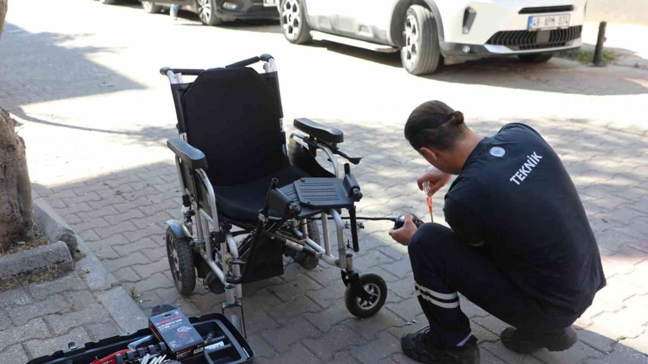 Muğla'da tekerlekli sandalye arızalarına mobil ve ücretsiz çözüm