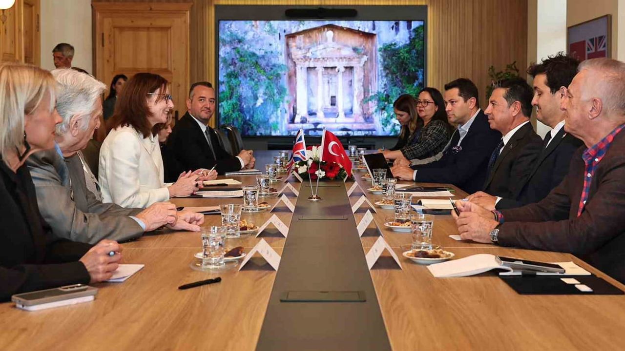 Muğla'nın uluslararası ağı genişliyor: büyükelçi Anderson ile iş birliği gündemi
