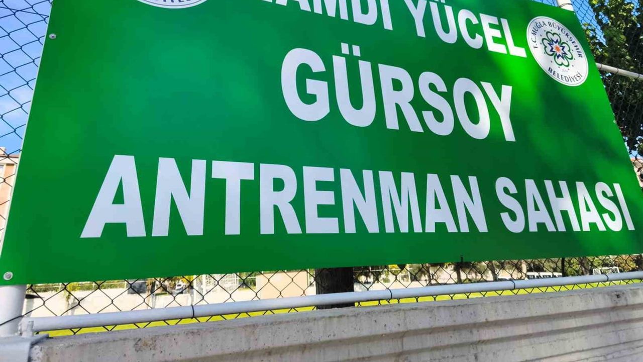 Muğlaspor vefa jesti: antrenman sahası Hamdi Yücel Gürsoy'un adını taşıyacak