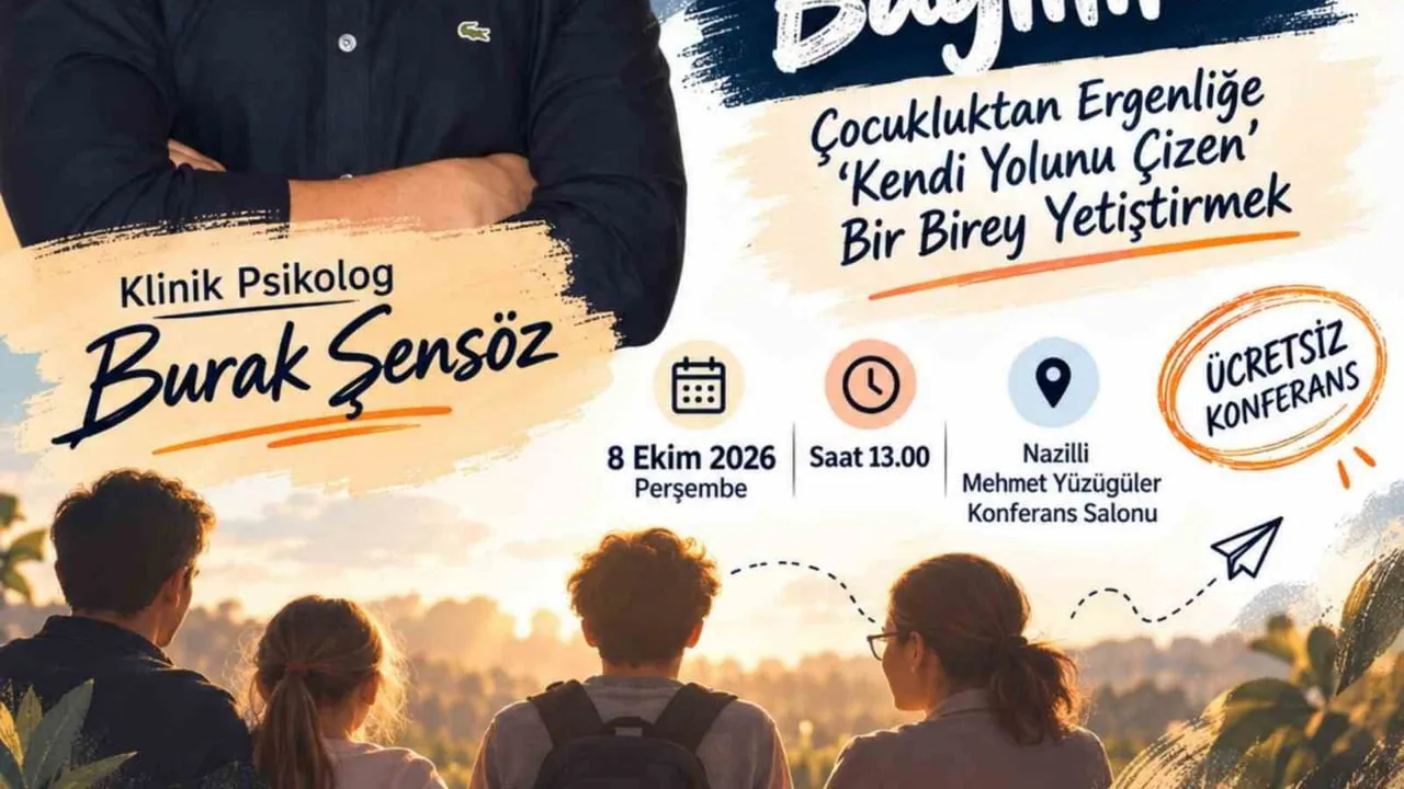 Nazilli'de iki konferansla çocuk ve gençlerin gelişimine rehberlik