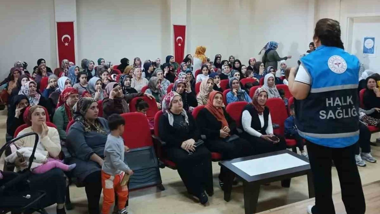 Nazilli'de kadınlara yönelik kapsamlı doğum ve sağlık eğitimleri