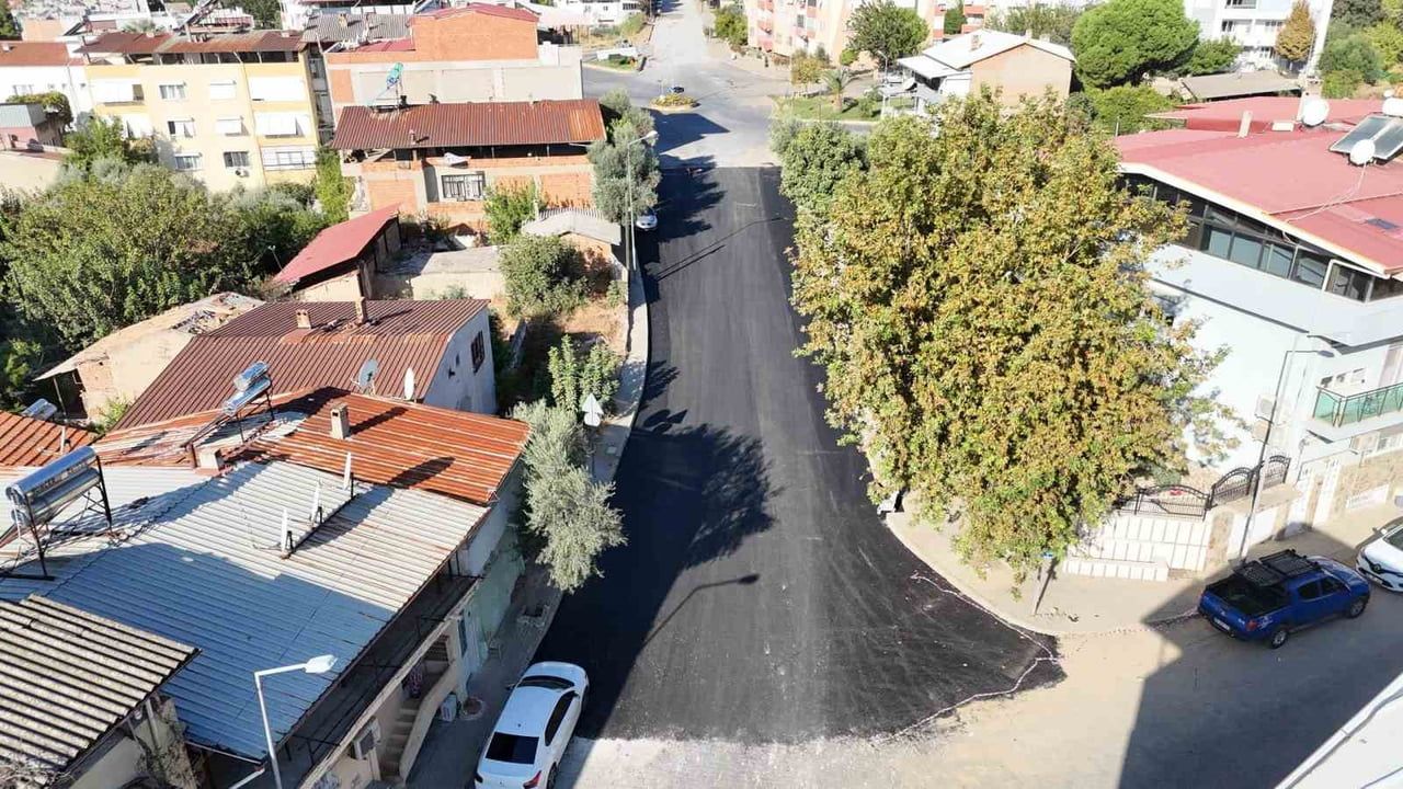 Nazilli'de zafer mahallesi'ndeki üç sokağın yüzü değişti