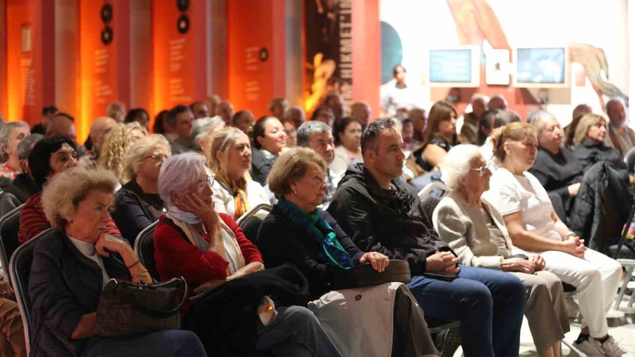 nâzım hikmet akşamı: şiir, anı ve müzik İzmir'de buluştu