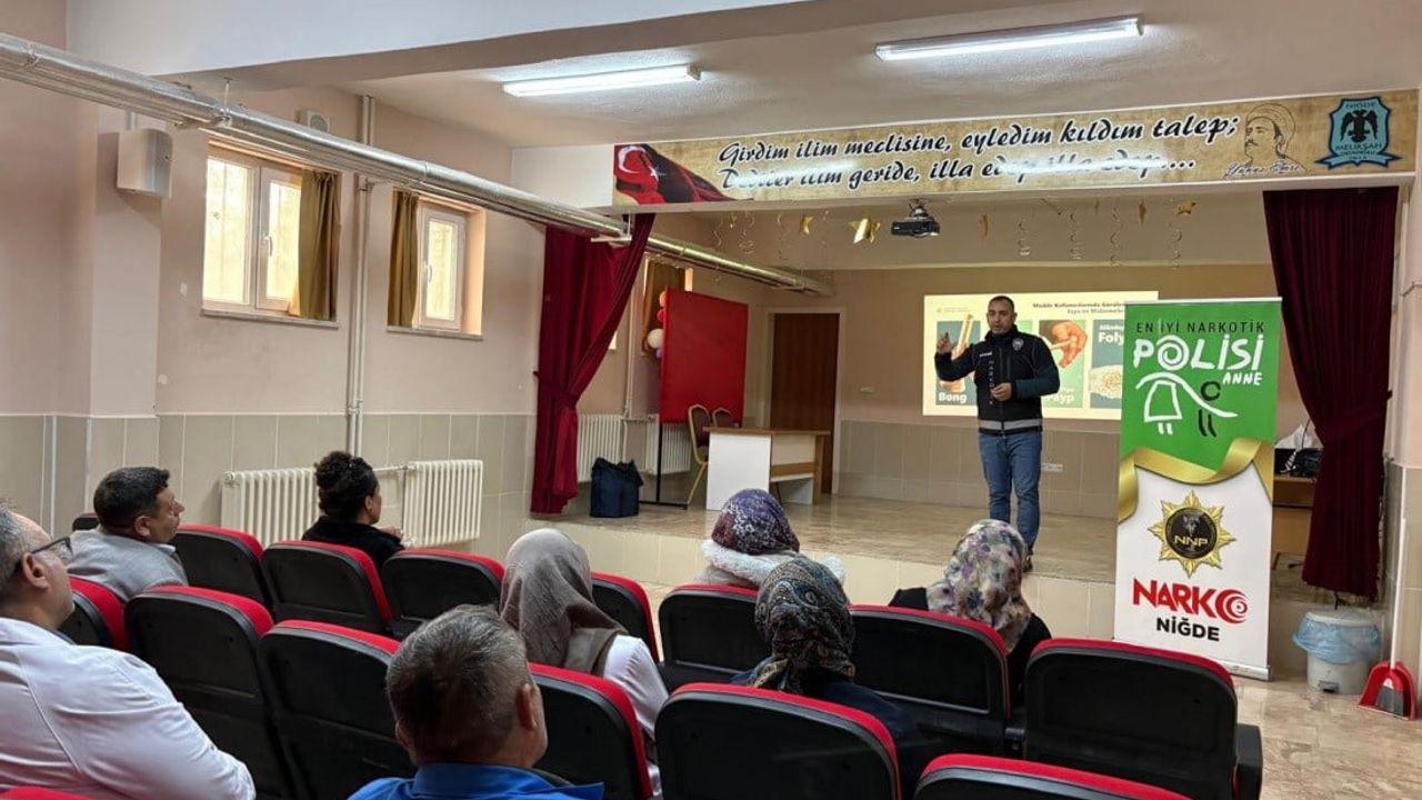 Niğde'de projelerle 2 bin 92 kişiye uyuşturucu farkındalığı
