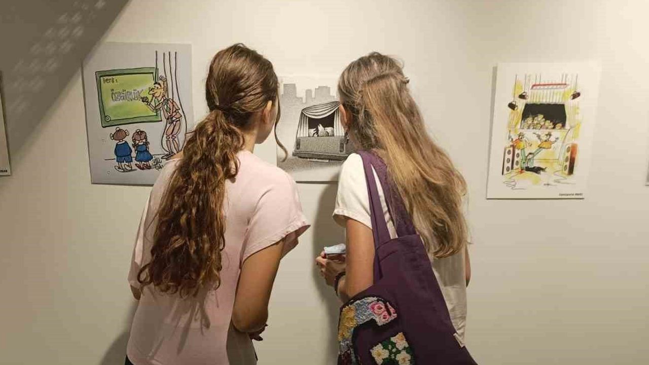 Nilüfer’de kuklalarla çizginin buluşması: uluslararası karikatür sergisi