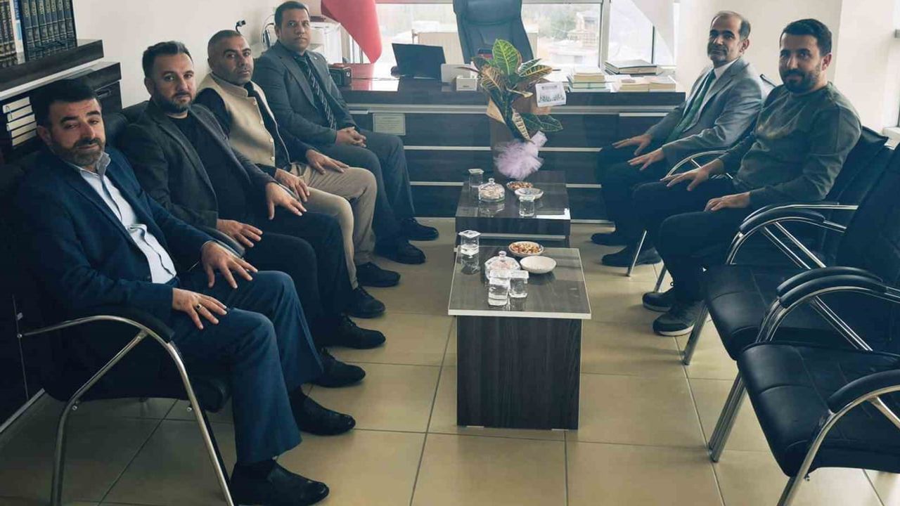 Nüfus müdürlüğünden müftülüğe iş birliği ve takdir ziyareti