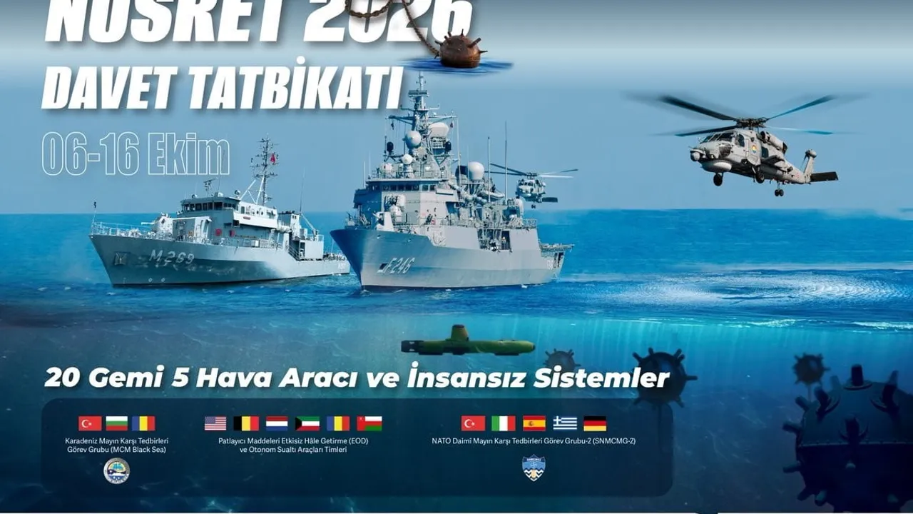 Nusret-2026 davet tatbikatı başlıyor: İzmir Körfezi ve Karadeniz Ereğli önlerinde çok uluslu tatbikat