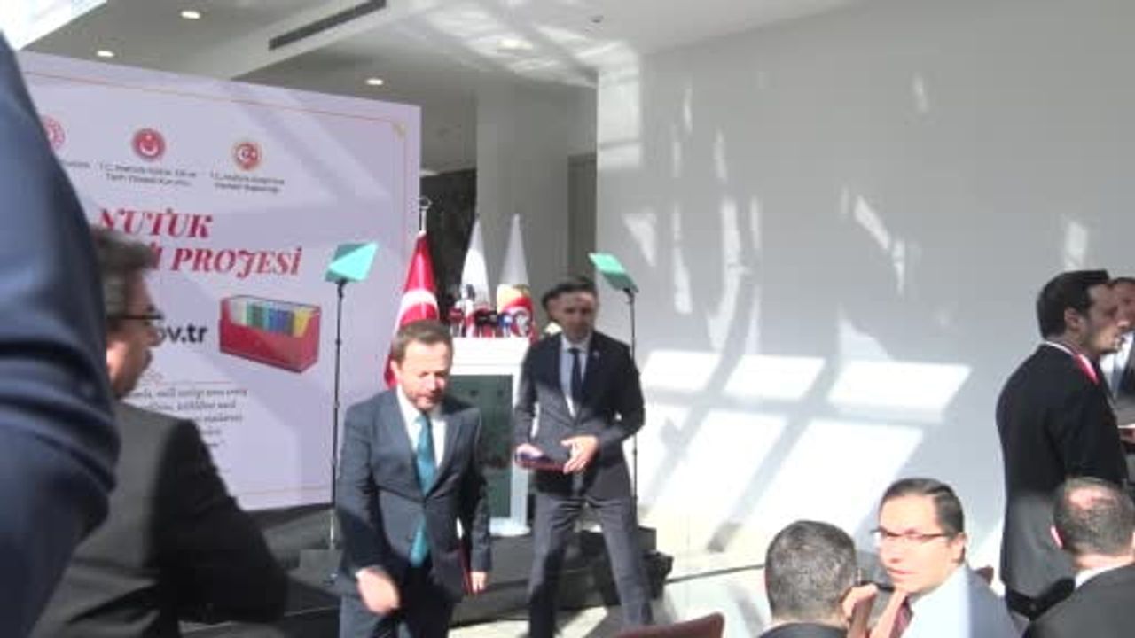 Nutuk külliyatı dijital platformda sekiz dil ve erişilebilir formatlarla yayıma hazır
