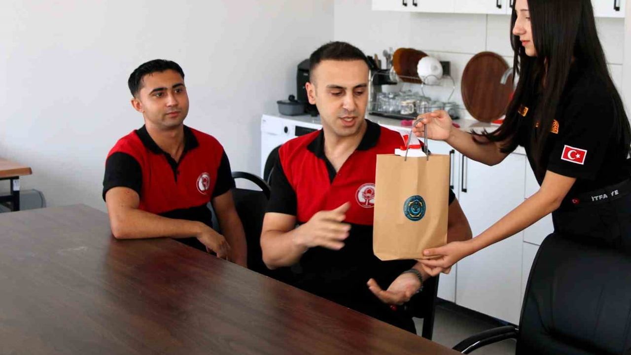 öğrenciler itfaiye haftasında kütahya OSB itfaiyesini ziyaret etti