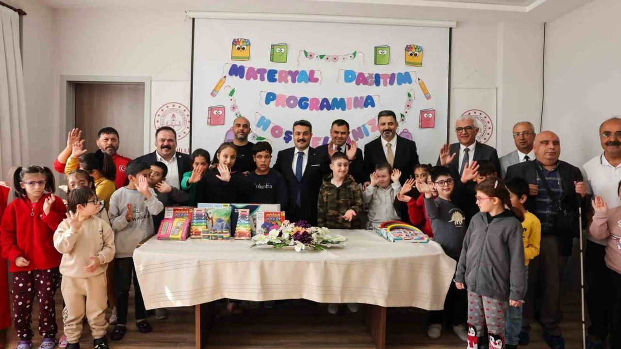 Öğrenme yolunda destek: Sivas'ta özel öğrencilere 339 eğitici oyuncak