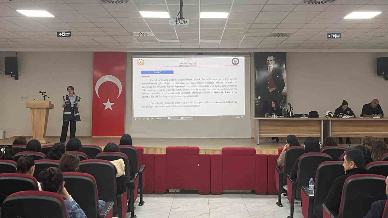 Okul bahçelerinde güvenliği artırmaya yönelik personele eğitim