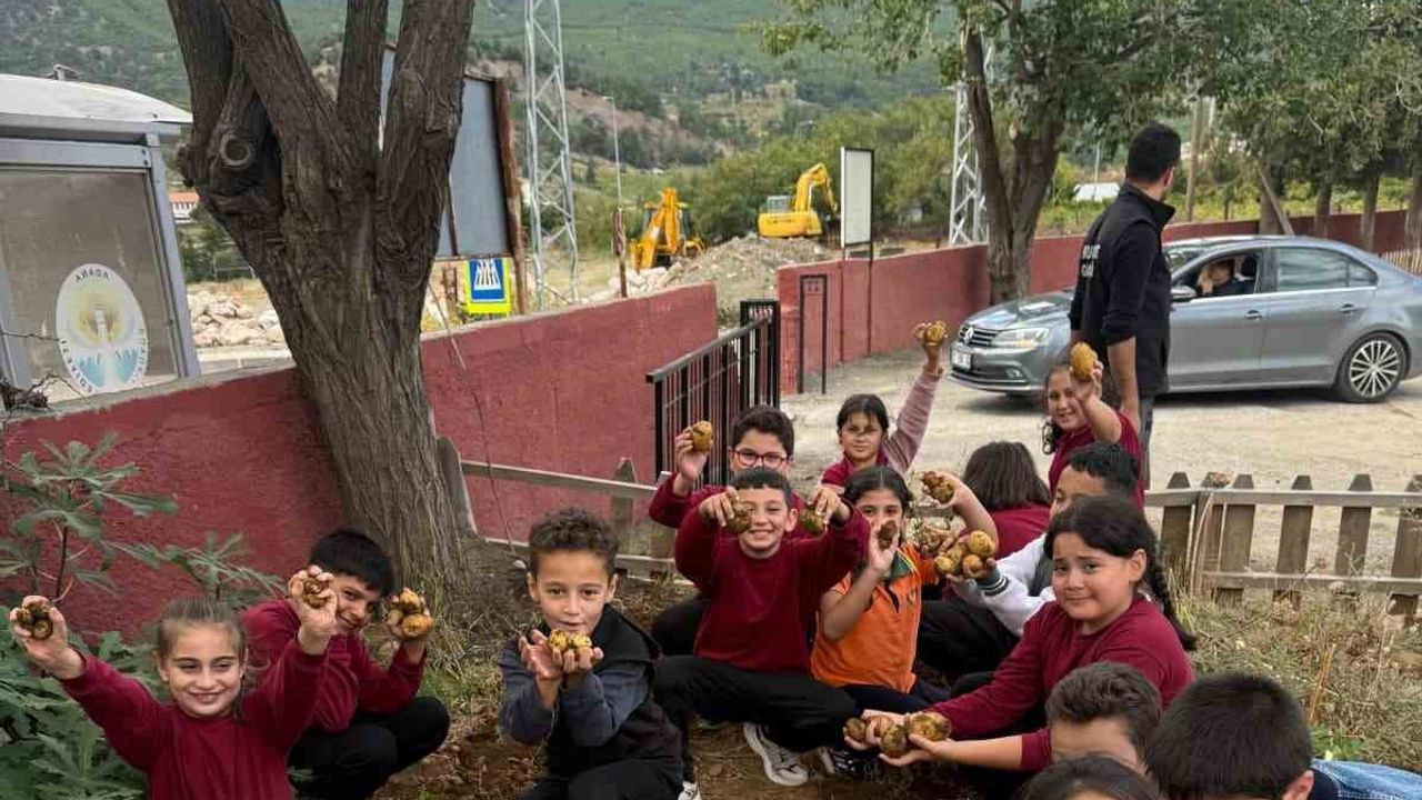 Okul bahçesinden sofraya: öğrencilerin ürünleri geleneksel lezzetlere dönüştü