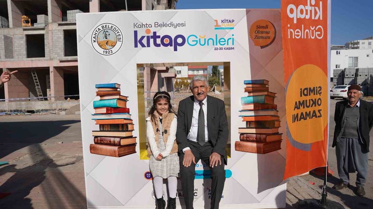 Okuma zamanı Kahta'da: 2. kitap günleri 9-18 ekim'de