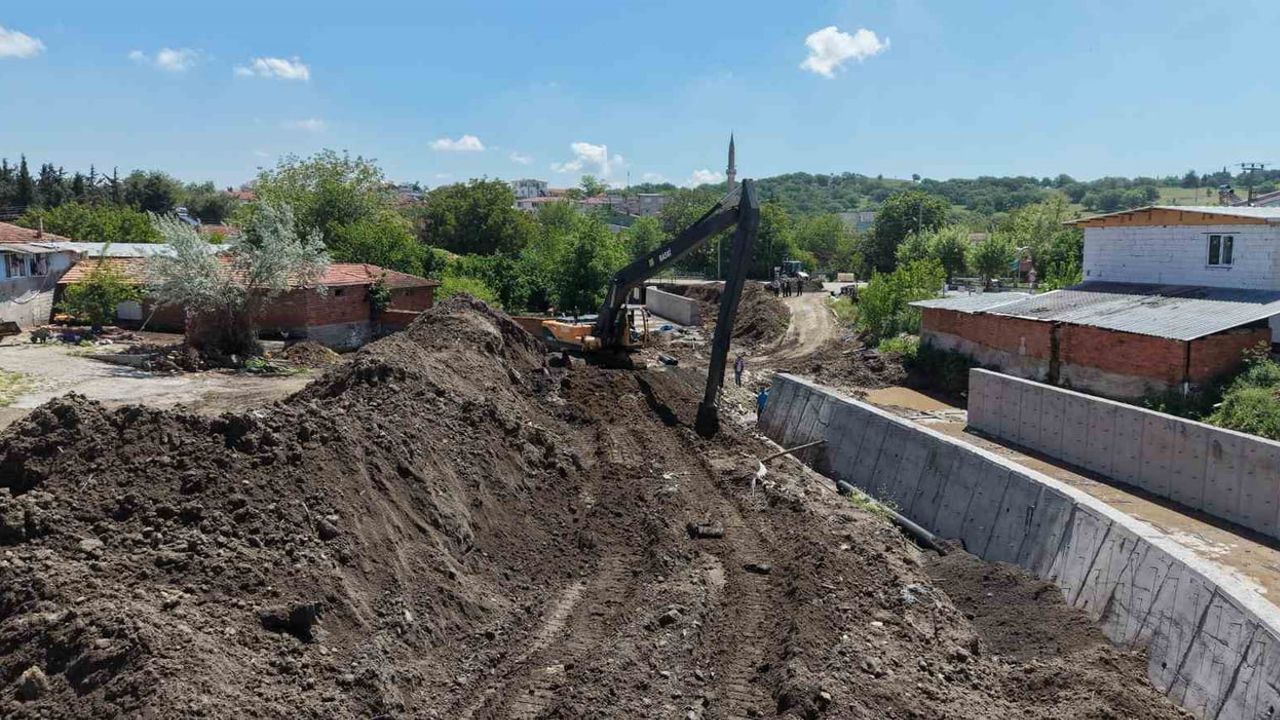 Ortaca mahallesinde altyapı yenilenmesiyle kanalizasyon sorununa son