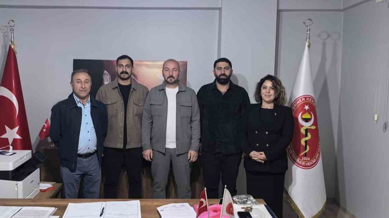 Osman Alpdoğan güven tazeledi, Ağrı veteriner hekimleri odasında yeni dönem