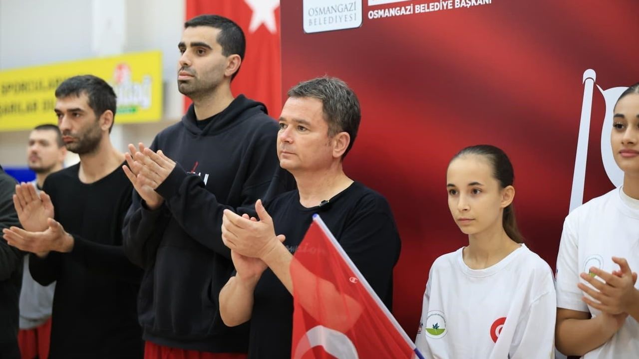 Osmangazi'de 3x3 sahalarında cumhuriyet coşkusu