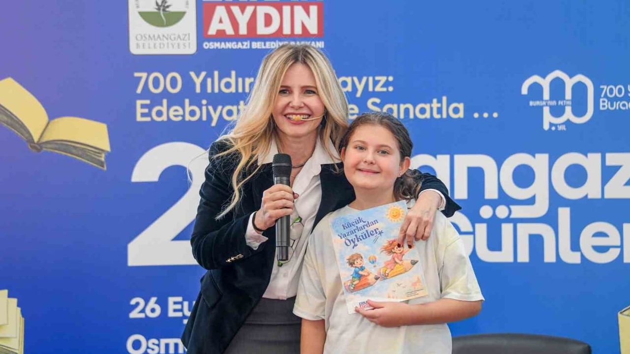 Osmangazi'de edebiyat rüzgârı: yazarlar, çocuklar ve kent yaşamı buluştu