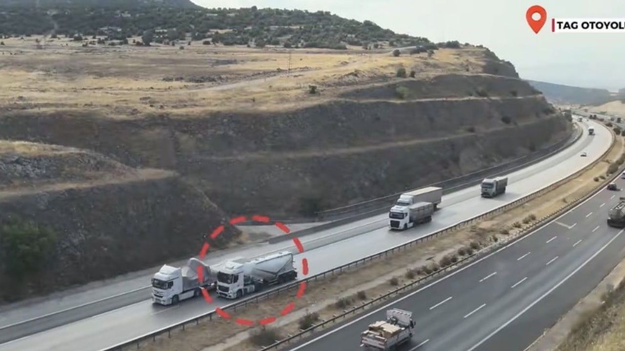 Otoyollarda dron destekli denetim: 903 araca ceza, 29 araç trafikten men