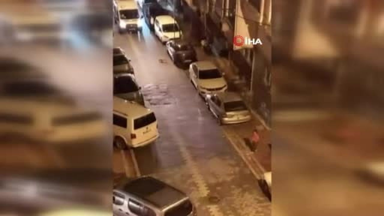 Park manevrasında panik: araç yayaya çarptı