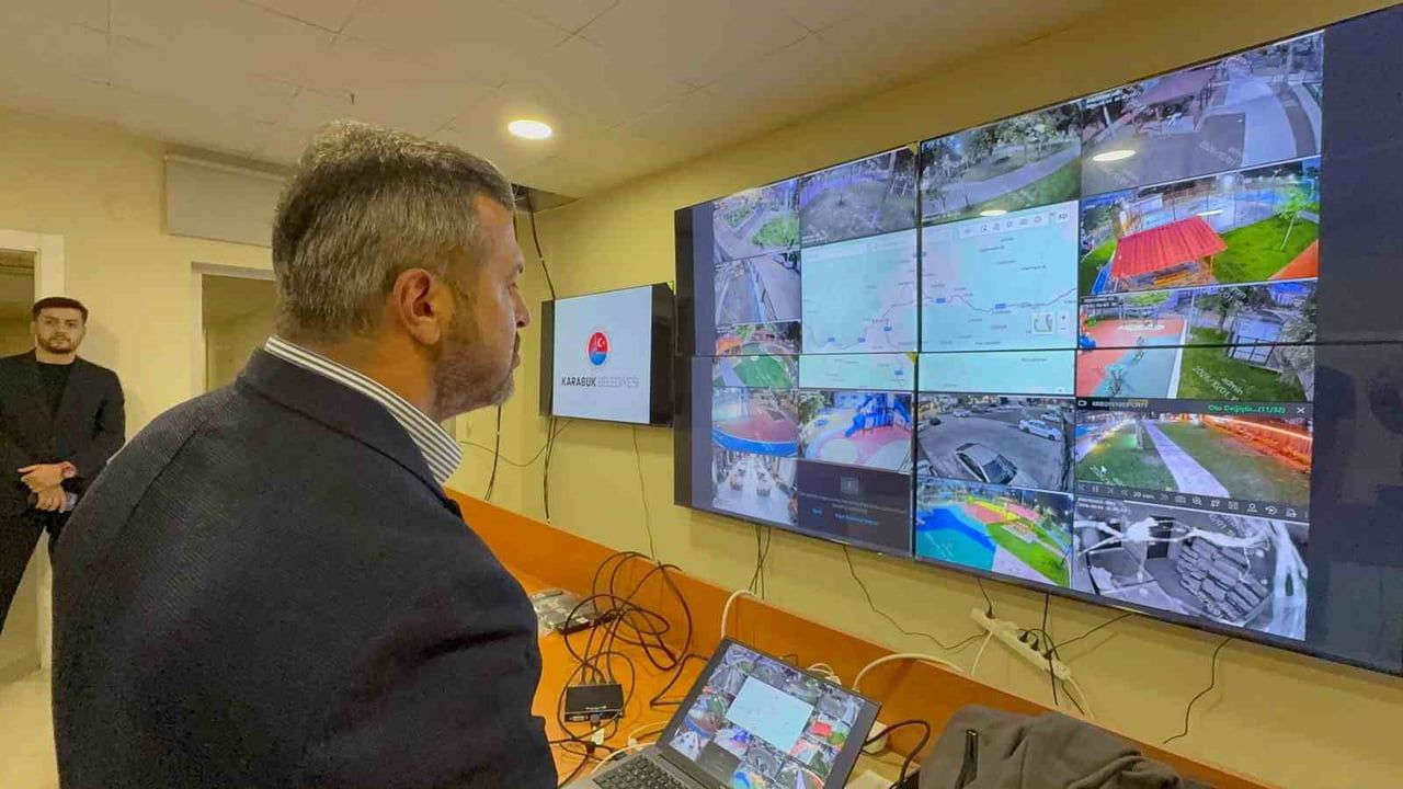 Parklarda gözetim: Karabük’te 160'tan fazla kamera devrede