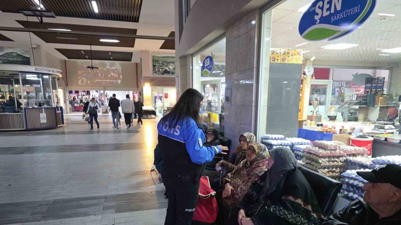 Pazarda sahte para uyarısı: Bozüyük'te 62 kişiye güvenlik eğitimi