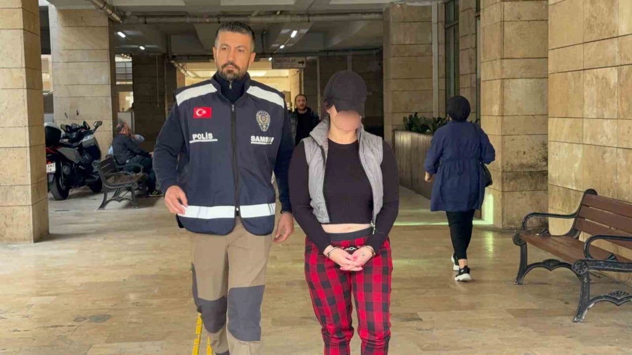 Rasathane Mahallesi'nde yakalanan kadın 4 yıl 2 ay 25 gün hapis cezasıyla tutuklandı